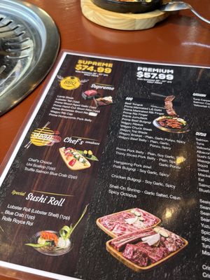 Menu photo 1 Goginori Irvine, CA