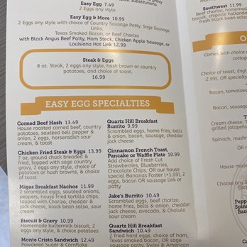 Easy Egg Cafe - They make it all from scratch. - Breakfast & Brunch Near Me - Quartz Hill, California