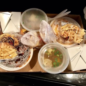 Jeffrey's Chinese Kitchen - Orange Beef and Sesame Chicken lunch specials. So much food! - Chinese Near Me - Danbury, Connecticut