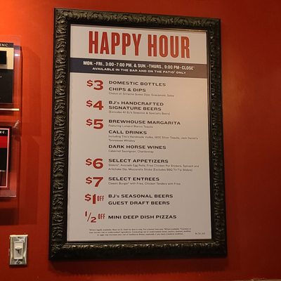 Menu photo 7 BJ's Restaurant & Brewhouse Temecula, CA