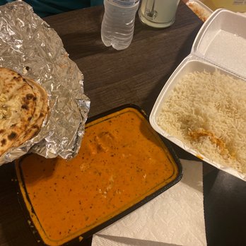Saffron Indian Bistro - Butter chicken. Garlic paneer naan and rice :) - Indian Near Me - Glendale, Arizona Saffron Indian Bistro - Butter chicken. Garlic paneer naan and rice :) - Indian Near Me - Glendale, Arizona