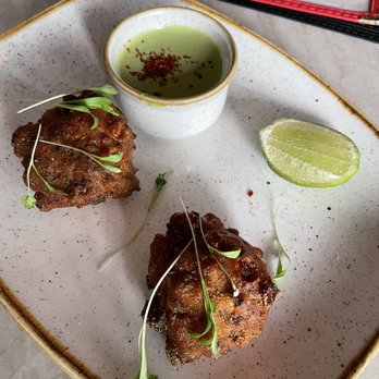 Red Rooster Overtown - CCC fritter - Cocktail Bars Near Me - Miami, Florida