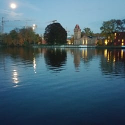 Spreeufer/Spreeknick Htw, Kranhaus und Samsung
