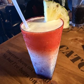 Bubba Gump Shrimp - Lava Flow - yummy, not too strong - Seafood Near Me - Monterey, California Bubba Gump Shrimp - Lava Flow - yummy, not too strong - Seafood Near Me - Monterey, California