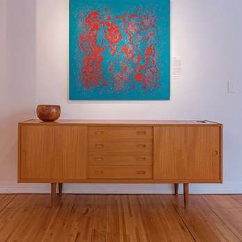 David Cook Galleries - Vance Kirkland abstract oil painting at David Cook Galleries - Art Galleries Near Me - Denver, Colorado