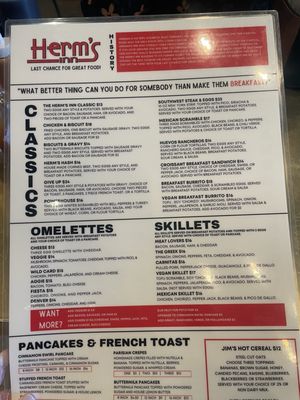 Menu photo 1 Herm's Inn Logan, UT