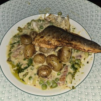 The Cosy Club - Sea bass entree - Bubble Tea Near Me - York, YOR The Cosy Club - Sea bass entree - Bubble Tea Near Me - York, YOR
