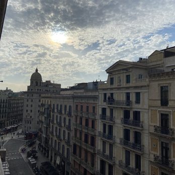 Pulitzer Barcelona - View from the balcony - Hotels Near Me - Barcelona, B