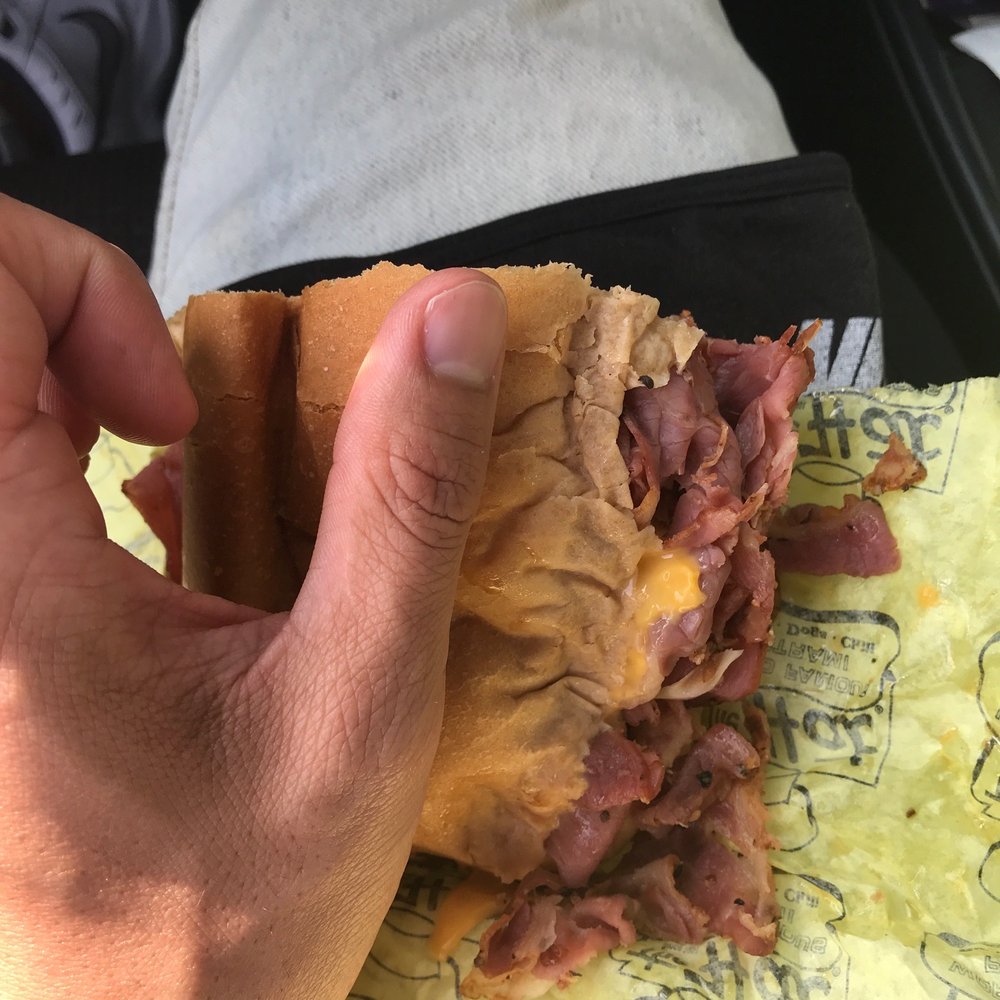The Hat - Pastrami sandwich with American cheese - American Near Me - Temple City, California The Hat - Pastrami sandwich with American cheese - American Near Me - Temple City, California