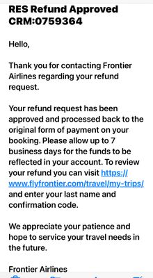 Frontier Airlines by null