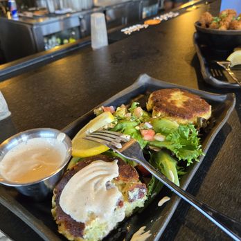 The BARge - Crab cakes with an old bay sauce - Bars Near Me - Saugatuck, Michigan