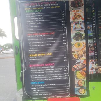 Falafel and Things - Menu - Food Trucks Near Me - Redwood City, California