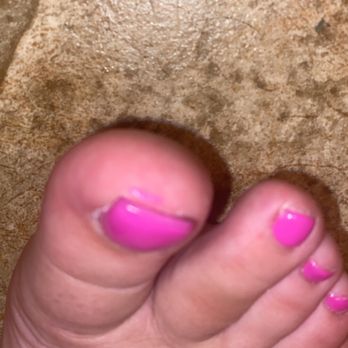 Luxx Nail Bar - Nail polish on my skin and very thick acrylic lol - Nail Salons Near Me - New Braunfels, Texas Luxx Nail Bar - Nail polish on my skin and very thick acrylic lol - Nail Salons Near Me - New Braunfels, Texas