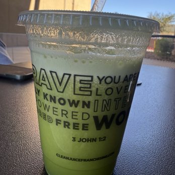Clean Juice - Queen Creek - Spinach, pineapple, cucumber, ginger juice - Juice Bars & Smoothies Near Me - Queen Creek, Arizona Clean Juice - Queen Creek - Spinach, pineapple, cucumber, ginger juice - Juice Bars & Smoothies Near Me - Queen Creek, Arizona