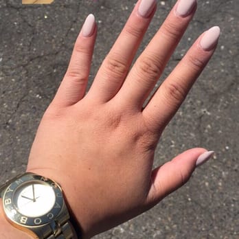 KB Nails - simple nude almond shaped acrylics by tina le - Nail Salons Near Me - Sacramento, California KB Nails - simple nude almond shaped acrylics by tina le - Nail Salons Near Me - Sacramento, California