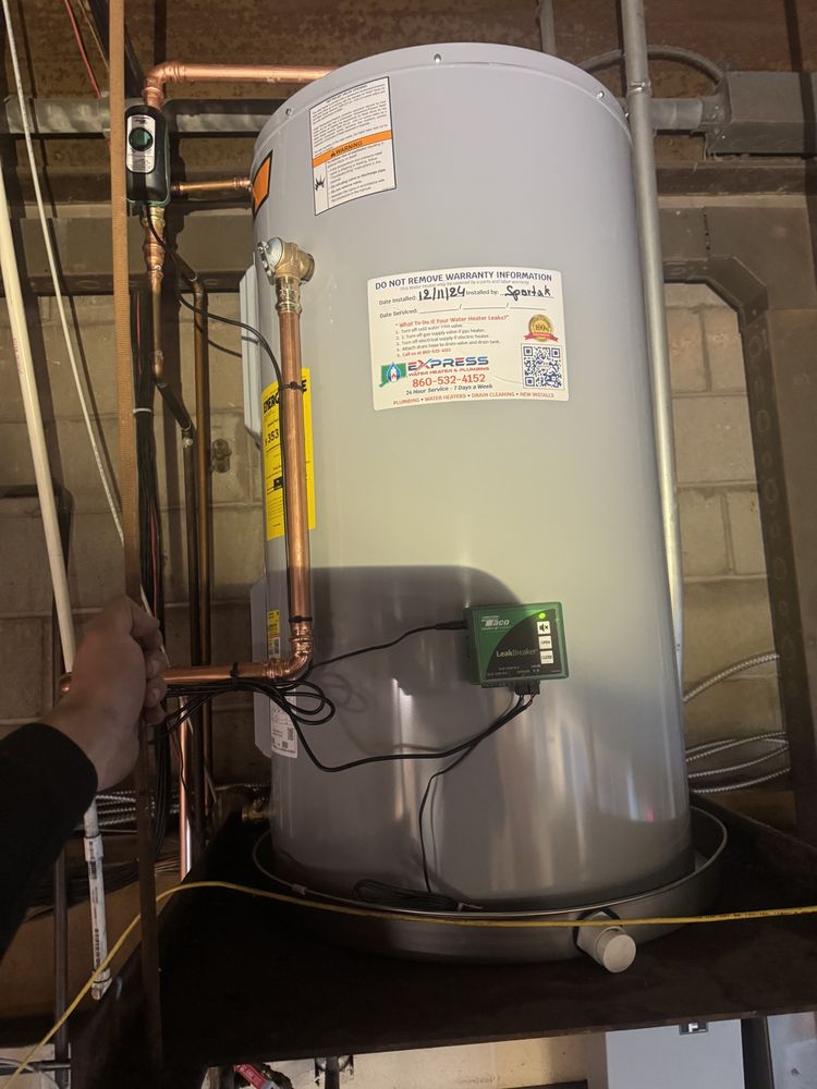 Slide of Express Water Heater & Plumbing
