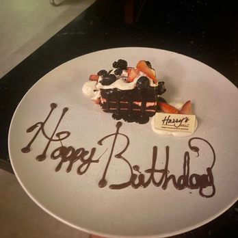 Harry's - Birthday cake :) - Steakhouses Near Me - Cancún, ROO