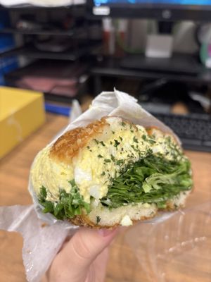 Flour Fresh Cream Donut by null
