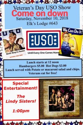 Photo of Riverside Elks Lodge - Riverside, CA, US. 2018 veterans day celebration