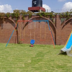 El Asadero del Viajero - Área de jardín.