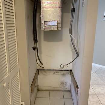Prime Time Cooling - Removed old unit and cleaned out all the bad wood that was used as a stand. - Heating & Air Conditioning/HVAC Near Me - Pompano Beach, Florida Prime Time Cooling - Removed old unit and cleaned out all the bad wood that was used as a stand. - Heating & Air Conditioning/HVAC Near Me - Pompano Beach, Florida