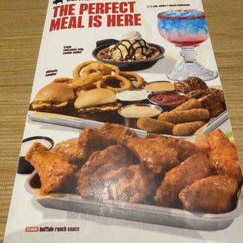 Buffalo Wild Wings - Menu cover - American Near Me - Oldsmar, Florida Buffalo Wild Wings - Menu cover - American Near Me - Oldsmar, Florida