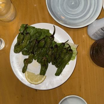Takahachi - Shishito peppers - Sushi Bars Near Me - New York, New York Takahachi - Shishito peppers - Sushi Bars Near Me - New York, New York