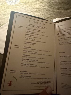 Menu photo 6 Le Jardinier New York, NY Menu photo 6 Le Jardinier New York, NY