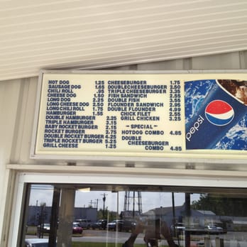 Little Rocket - A Rather large menu for such a little place. - Burgers Near Me - Farmville, North Carolina