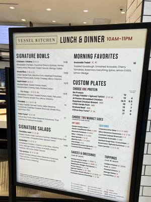 Menu photo 1 Vessel Kitchen Salt Lake City, UT Menu photo 1 Vessel Kitchen Salt Lake City, UT