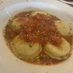 Vito & Nick's II Pizzeria - Meat ravioli with marinara