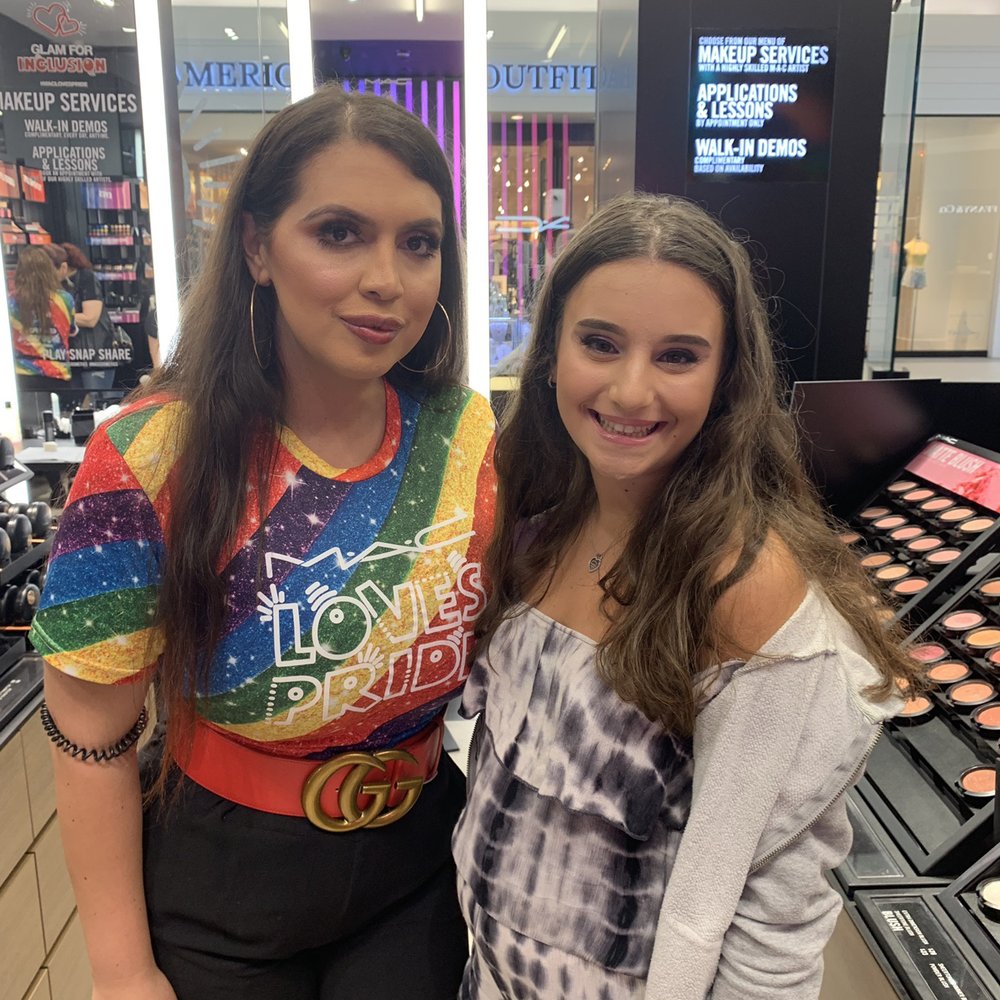 This is Naomi the makeup artist she is amazing and I highly recommend her for all your event glam you need! This is Naomi the makeup artist she is amazing and I highly recommend her for all your event glam you need!