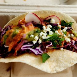Crave Tacos - Owner Jeff insisted I try the pork. A winner!