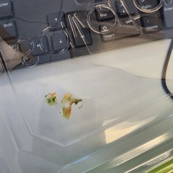 Salata - Some bits of the shell from the shrimp