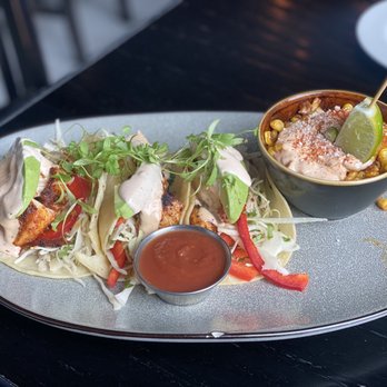 Tavern in the Square - Blackened Fish Tacos** - Sports Bars Near Me - Boston, Massachusetts