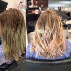 Amiri Salon - Color correction done by Marcella