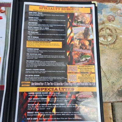 Menu photo 3 Up The Hill Grill Ramona, CA Menu photo 3 Up The Hill Grill Ramona, CA