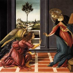 Annunciation of the Blessed Virgin Mary - Annunciation of the Blessed Virgin Mary (Botticelli)
