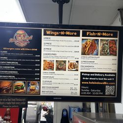 Whole in da wall menu 04/7/26