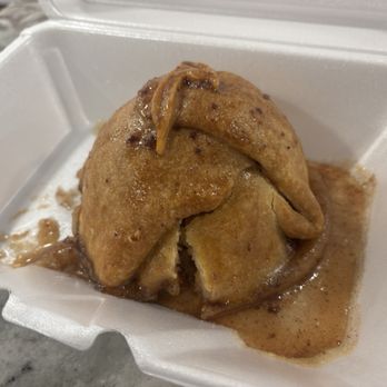 Southern Grill - Apple dumpling. My husband and I devoured this in minutes. The crust is amazing! - Southern Near Me - Ellendale, Delaware Southern Grill - Apple dumpling. My husband and I devoured this in minutes. The crust is amazing! - Southern Near Me - Ellendale, Delaware