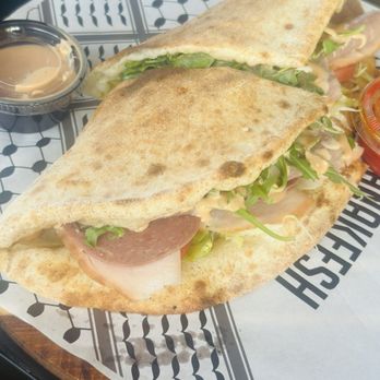 Al Manakeesh - Mixed Mix Meat Sandwich - Pizza Near Me - Fishers, Indiana Al Manakeesh - Mixed Mix Meat Sandwich - Pizza Near Me - Fishers, Indiana