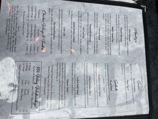 Menu photo 2 The Caboose Clarksburg, WV