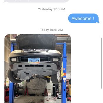 Angel Mobile Mechanic - Angel made sure to communicate with me and kept me updated ! - Auto Repair Near Me - Las Vegas, Nevada