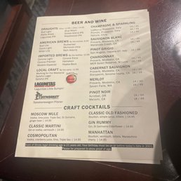 Menu Menu