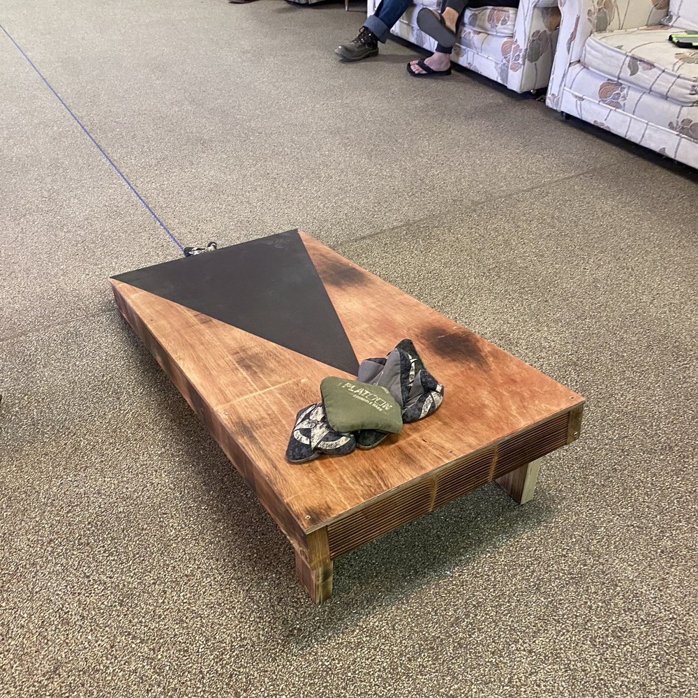 Lone Wolf Colony - LONE WOLF COLONY corn hole tournament--this competition was fierce but FUN!!! - Self Storage Near Me - Apple Valley, California