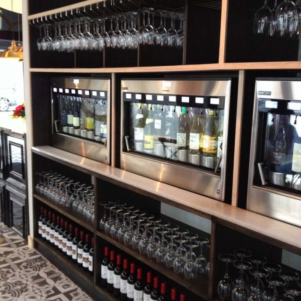 Salut Wines - Enomatic 'wine preservation machines' - Wine Bars Near Me - Manchester, XGM