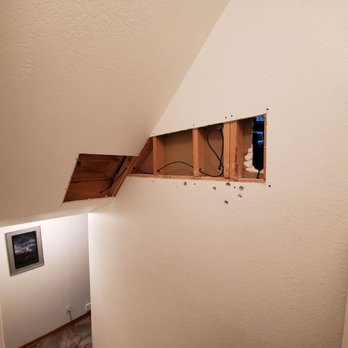 Padia Professional Finishes - Wall before repair - Painters Near Me Padia Professional Finishes - Wall before repair - Painters Near Me