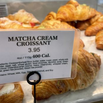 Tous Les Jours - Matcha cream croissant - Bakeries Near Me - West Windsor Township, New Jersey