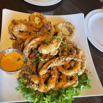 District One Kitchen and Bar - Fried calamari Sep 2023 - Asian Fusion Near Me - Las Vegas, Nevada District One Kitchen and Bar - Fried calamari Sep 2023 - Asian Fusion Near Me - Las Vegas, Nevada