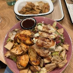 Halloumi Fattoush Halloumi Fattoush